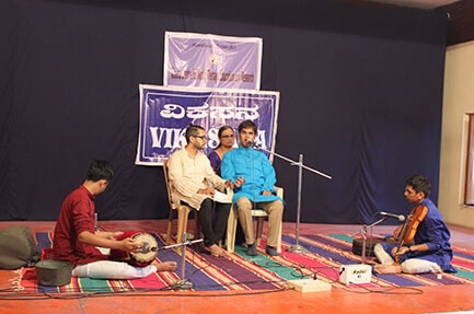 Master Ajay's Concert at Ramana Maharshi Institute for the Blind on May 2017
